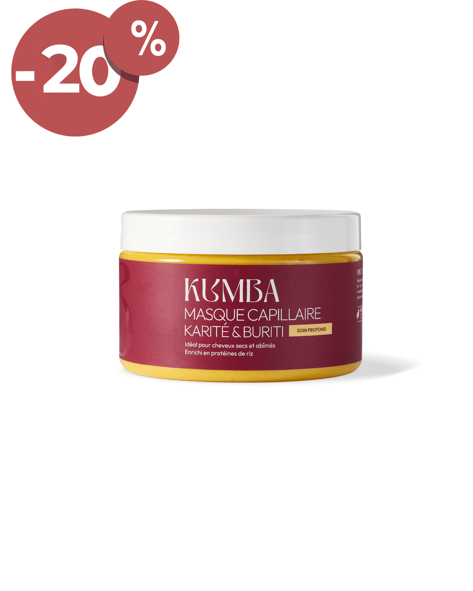 Masque Karité & Buriti - L'indispensable des cheveux secs