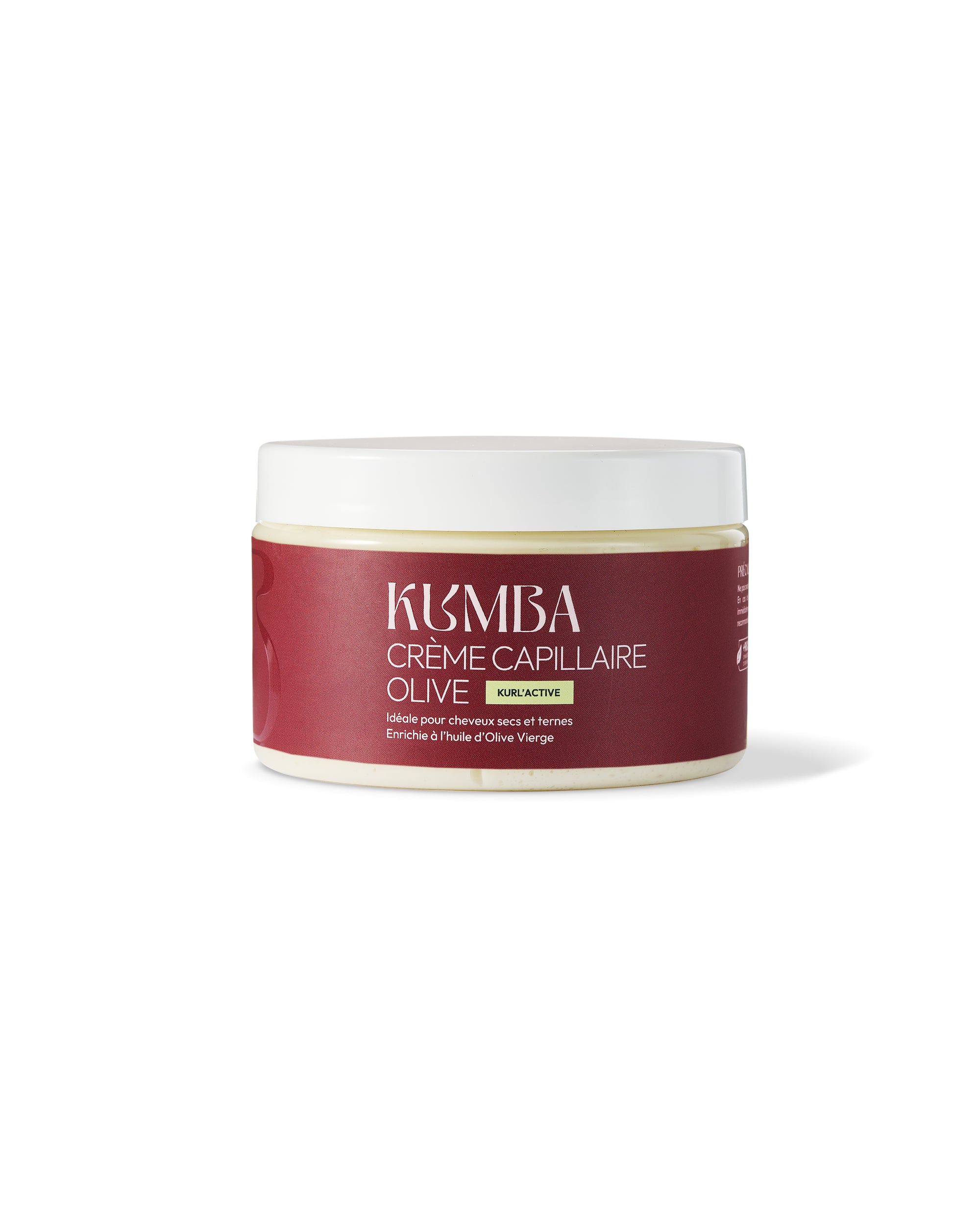 crème capillaire hydratante olive Kumba Cosmetics, pour cheveux secs et abîmés : crépus, frisés, bouclés, ondulés, locksés
